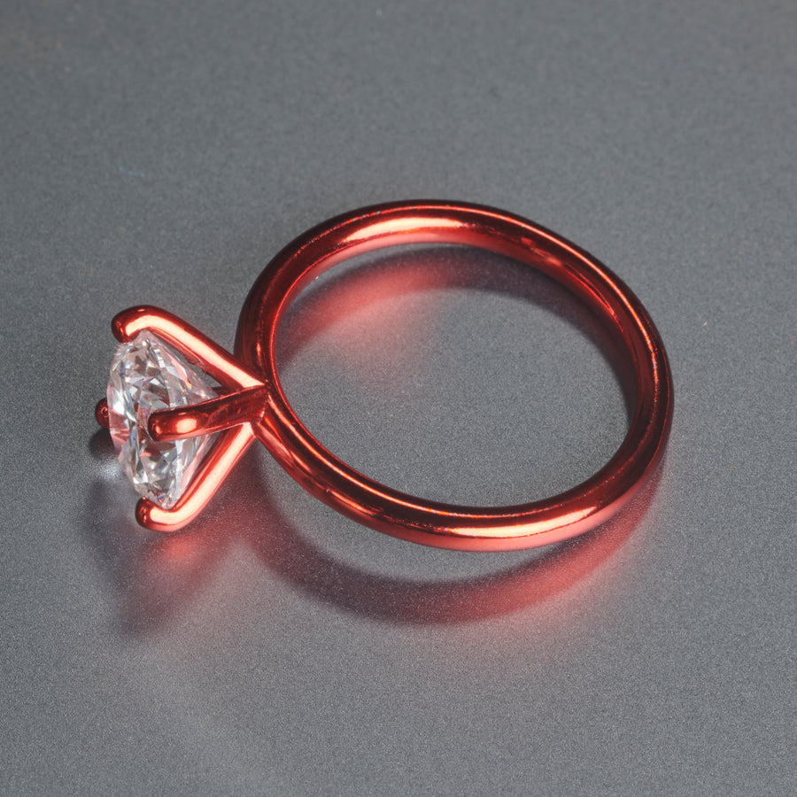 Red Ceramic Ring