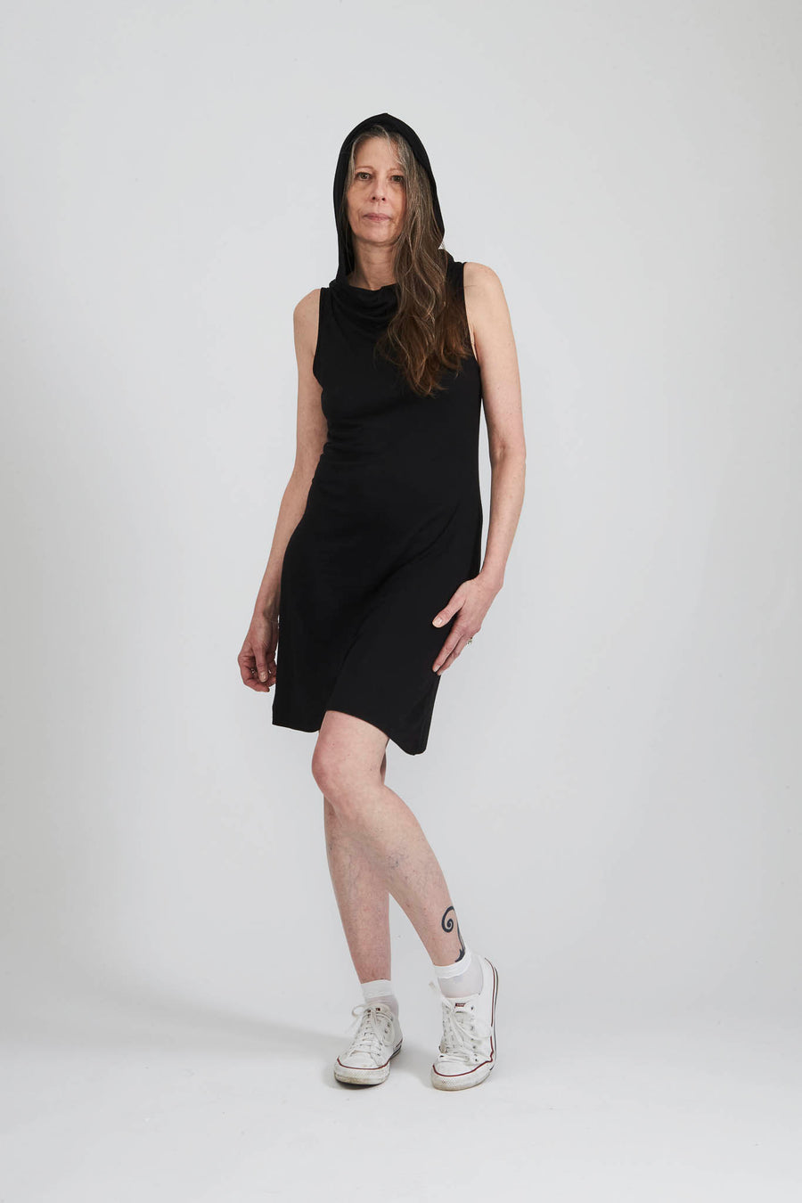 BATSHEVA - Norma Dress in Black Jersey
