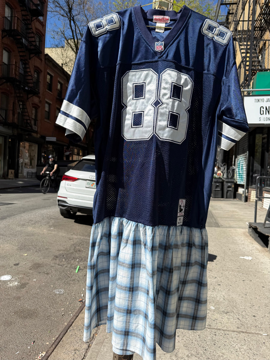 One-of-a-Kind Vintage Dallas Cowboys Jersey Dress – BATSHEVA