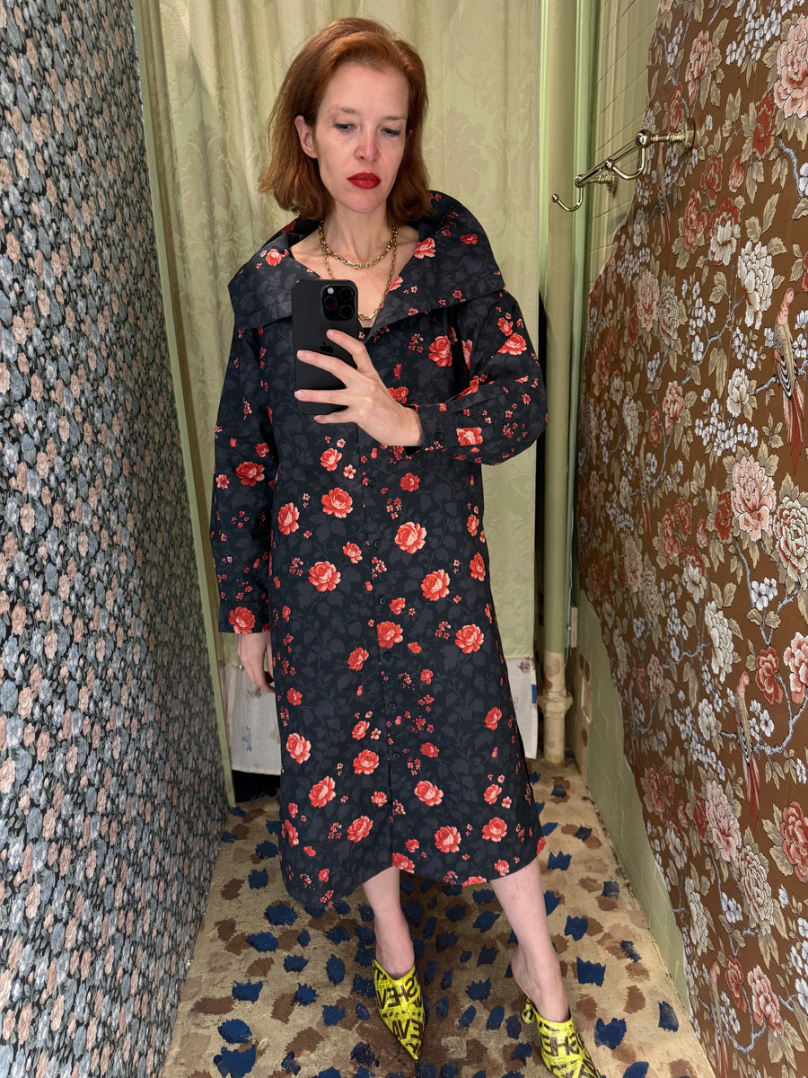Lilith Dress in Black Floral M / Black Lilith Dress in Black Floral M / Black