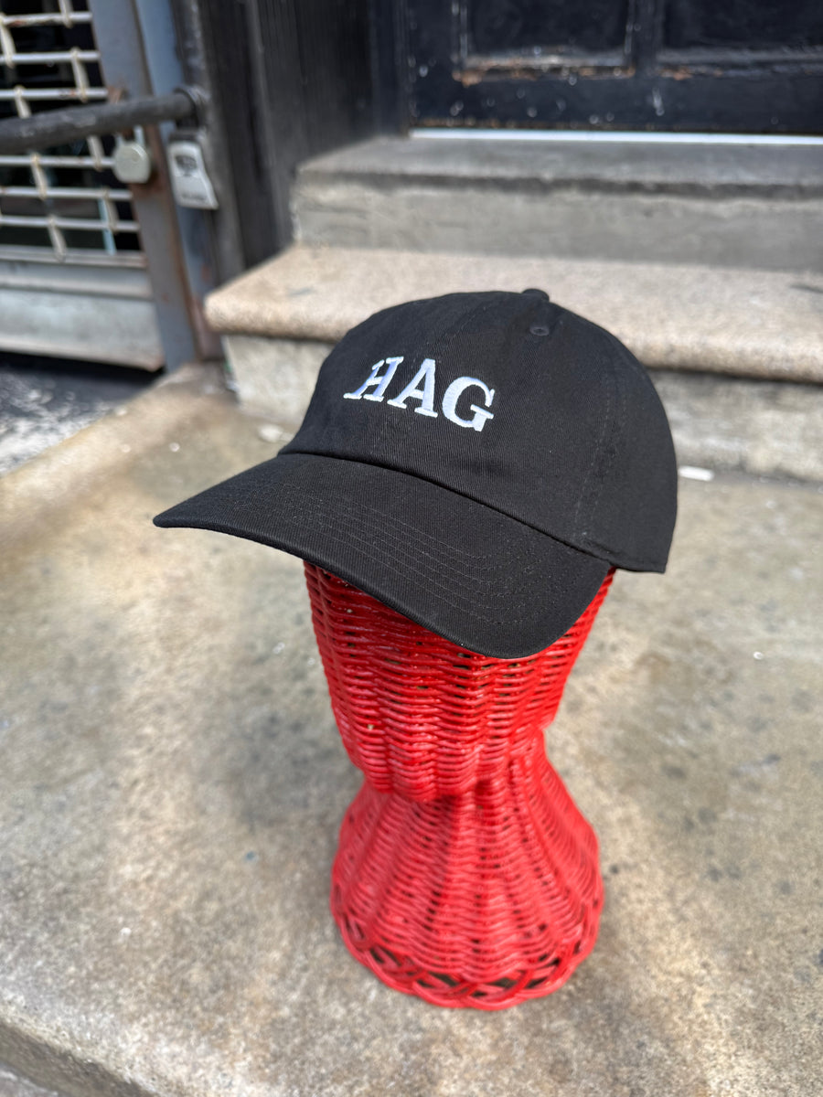 HAG Baseball Cap in Black