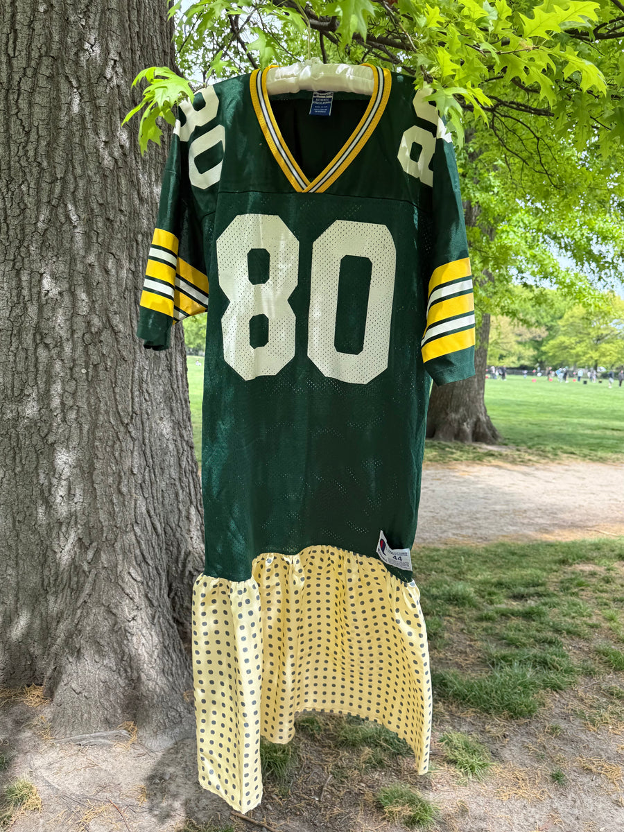 One-of-a-Kind Vintage Green Bay Packers Jersey Dress