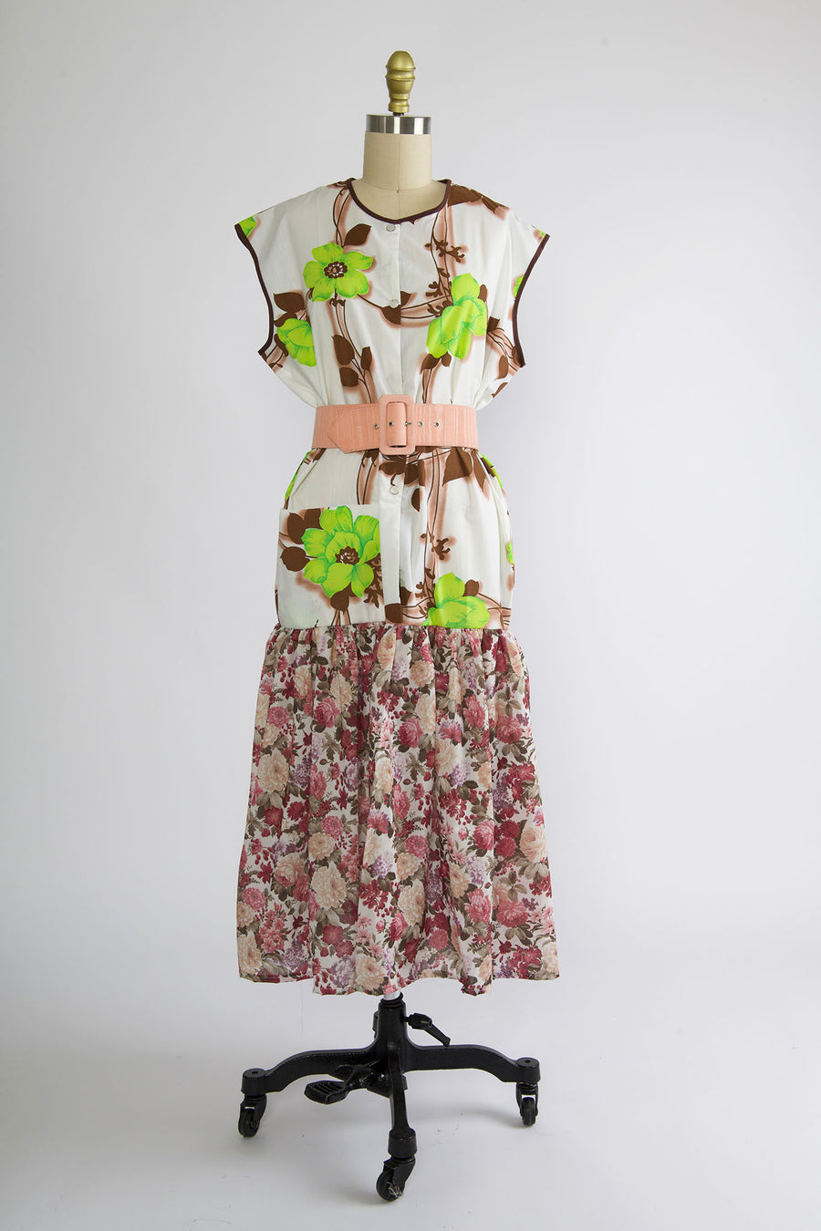 One of A Kind Vintage Artist Smock Dress