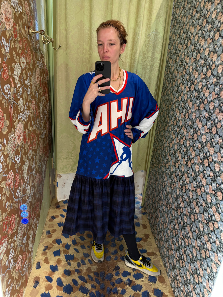 One-of-a-Kind Vintage AHL Jersey Dress BATSHEVA One-of-a-Kind Vintage AHL Jersey Dress BATSHEVA