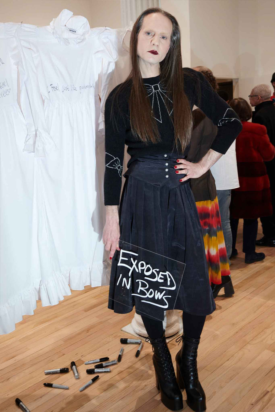 BATSHEVA - Landa Skirt in Black