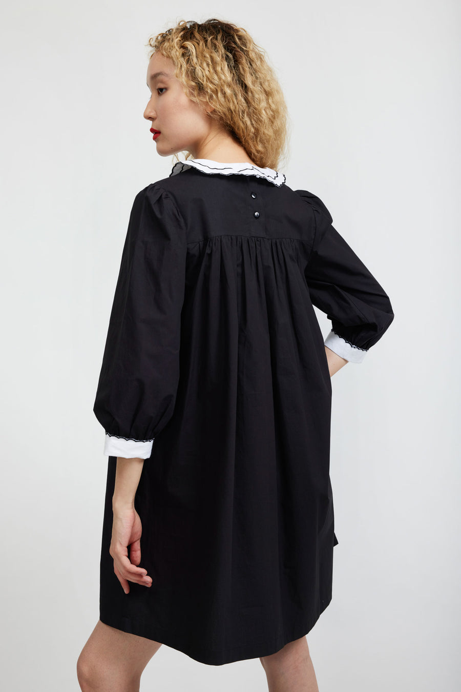 BATSHEVA - Pauline Dress in Black