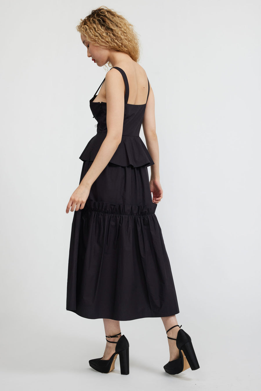 Quinn Dress in Black – BATSHEVA
