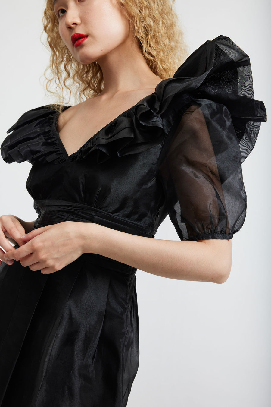 BATSHEVA - Journey Dress in Black