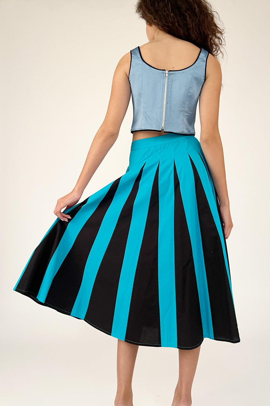 Sample Sale Freya Skirt in Teal