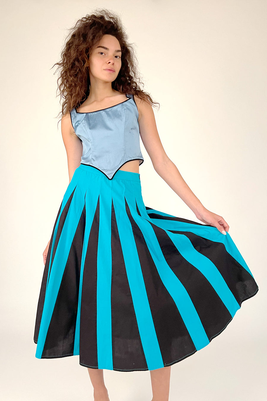 Sample Sale Freya Skirt in Teal