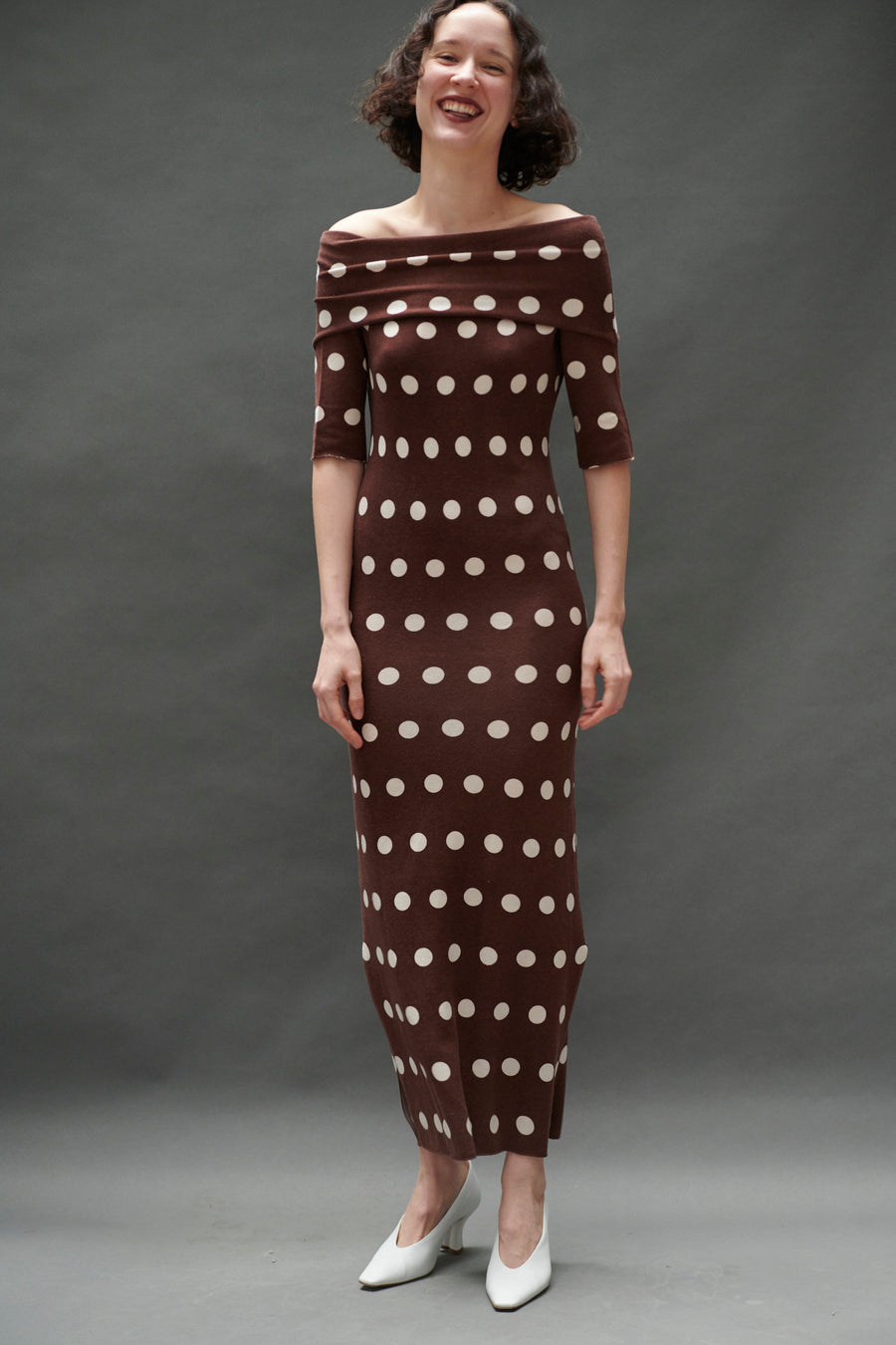 chocolate sweater dress Olivia Sweater Dress in Chocolate M / Brown