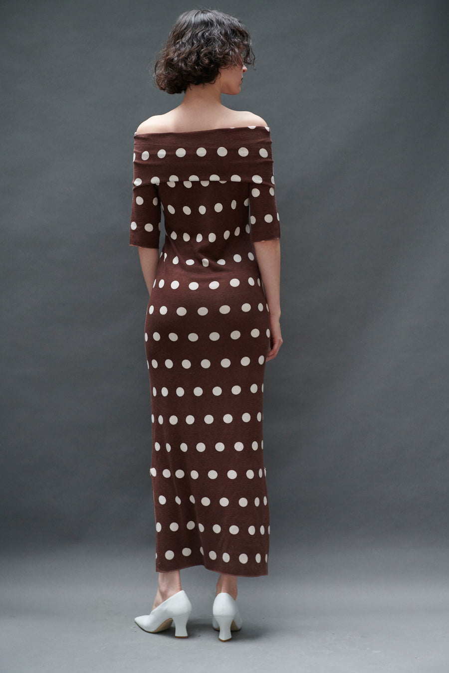chocolate sweater dress Shy Oversized Retrofete its chic and warm all at once Dress Chocolate Turtleneck Sweater Chocolate