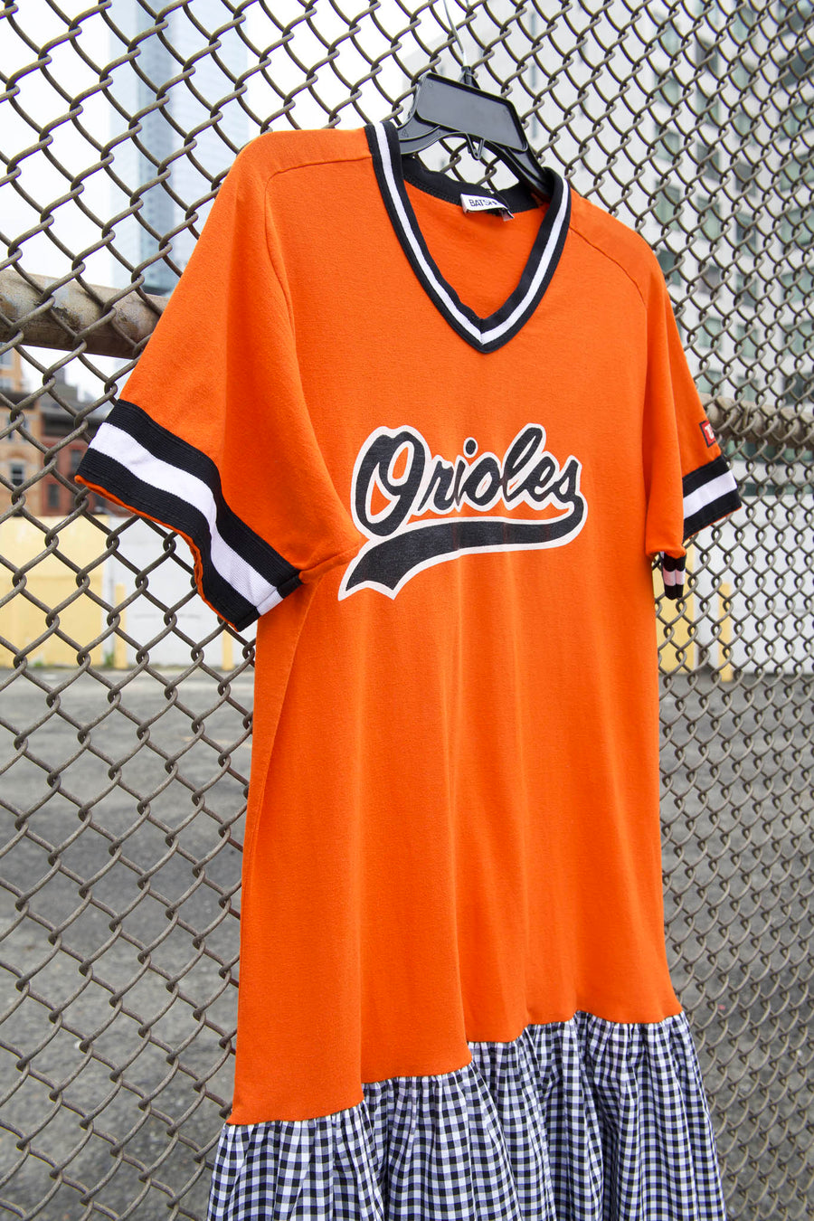 BATSHEVA - One-of-a-Kind Baltimore Orioles Jersey Dress
