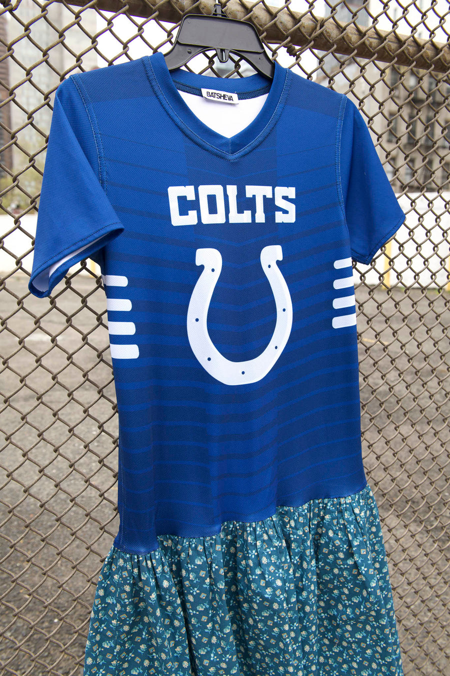 BATSHEVA - One-of-a-Kind Colts Jersey Dress