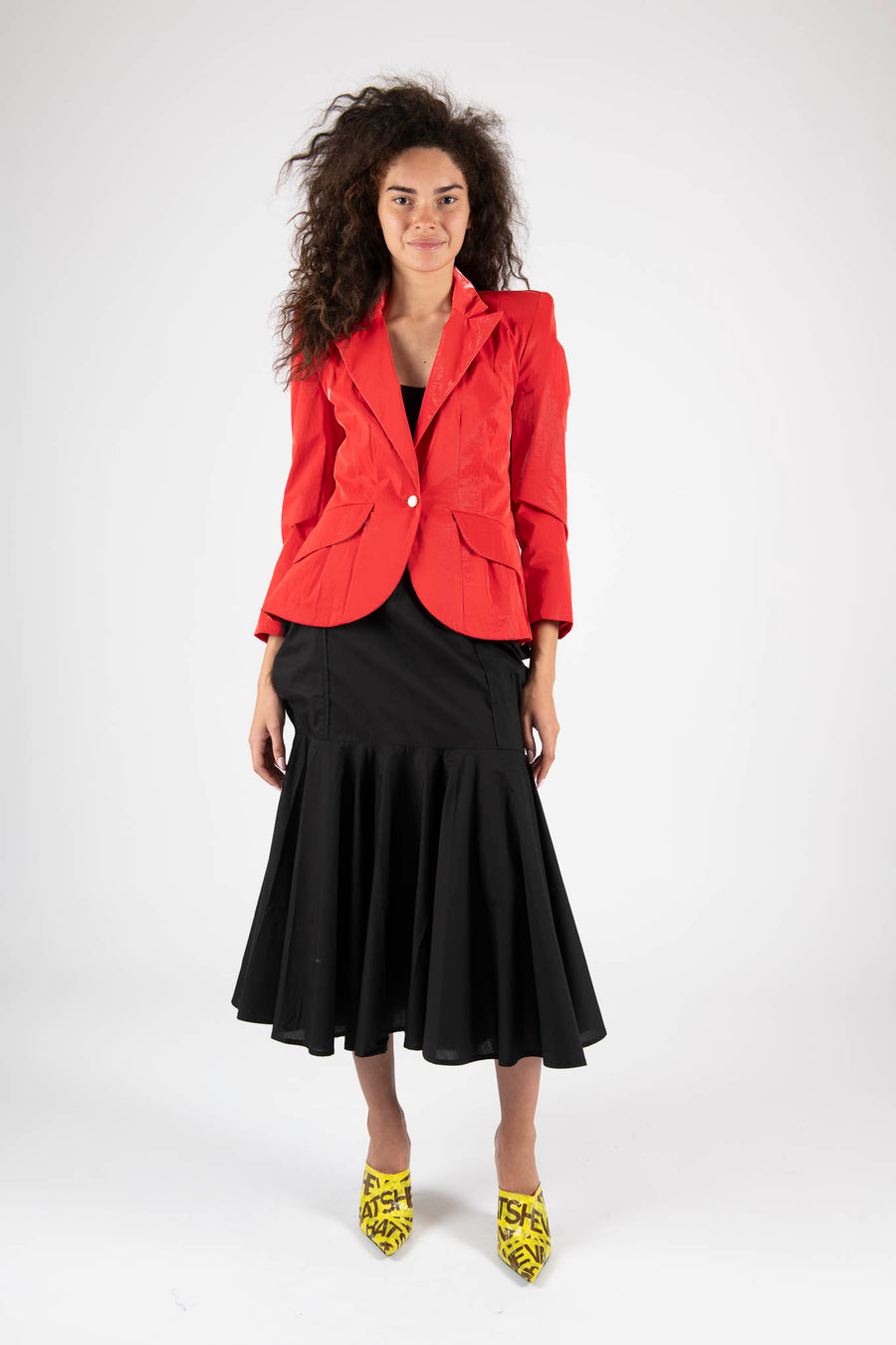 Sample Sale Sofia Blazer in Blazing Red