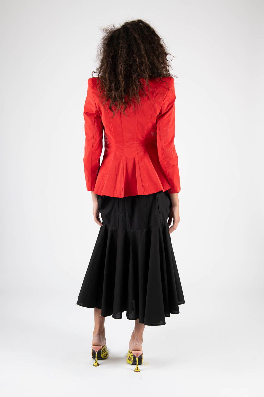 Sample Sale Sofia Blazer in Blazing Red