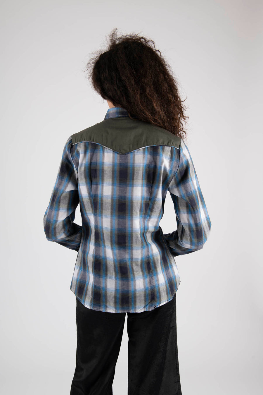 Sample Sale Vintage Roper Western Plaid Blouse