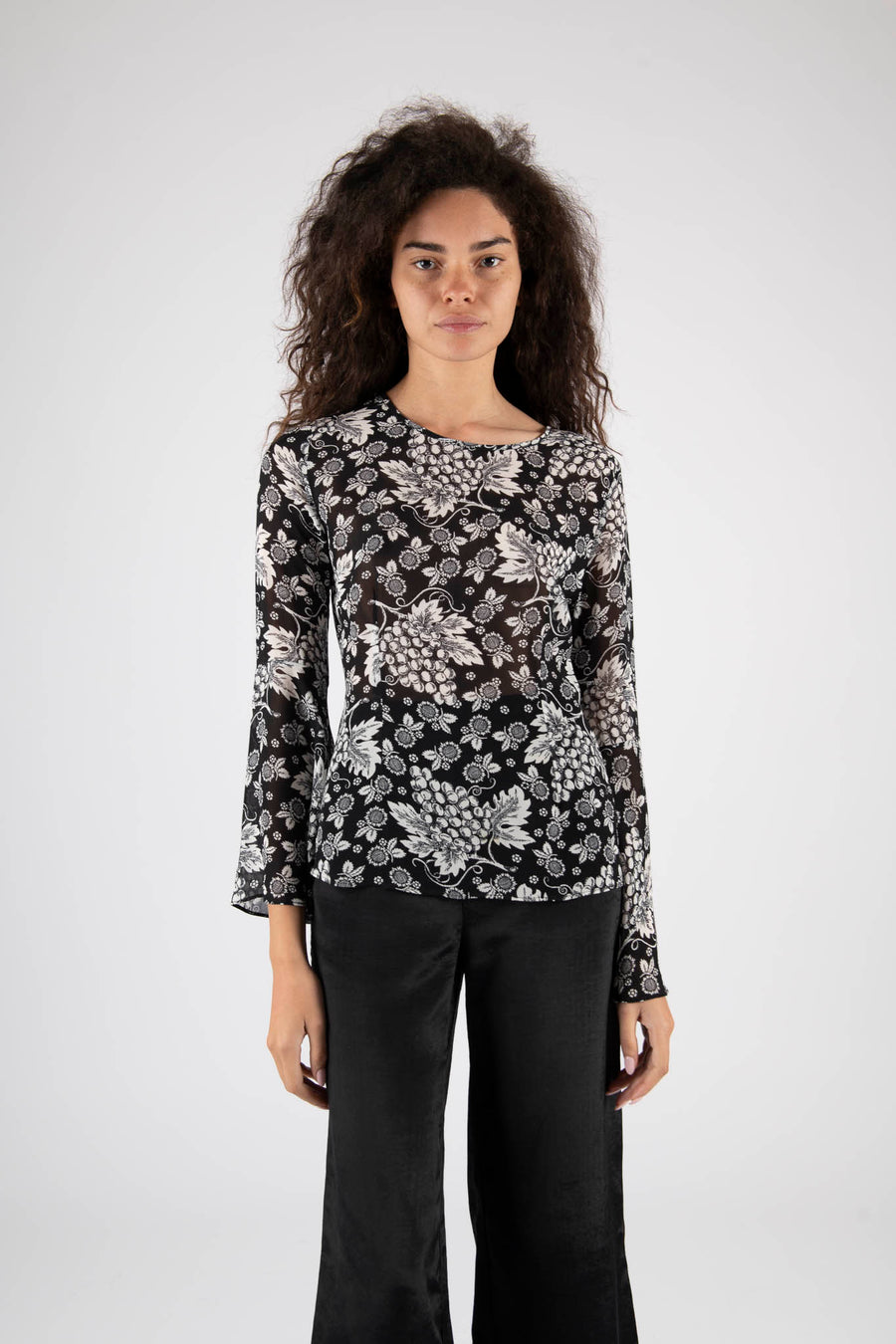 Sample Sale Bell Sleeves Blouse