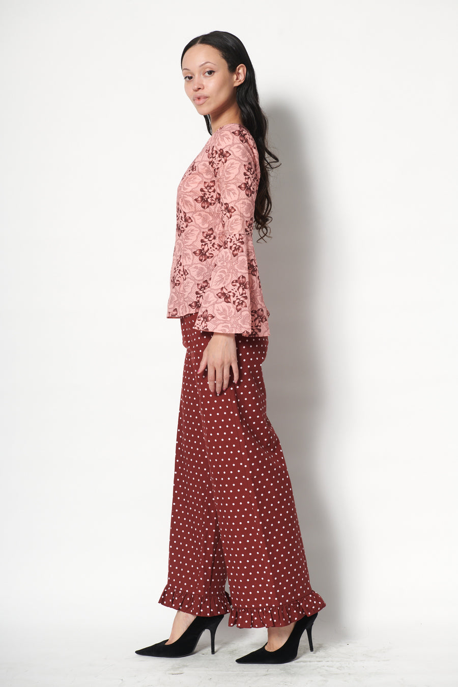 Bell Blouse in Tropics