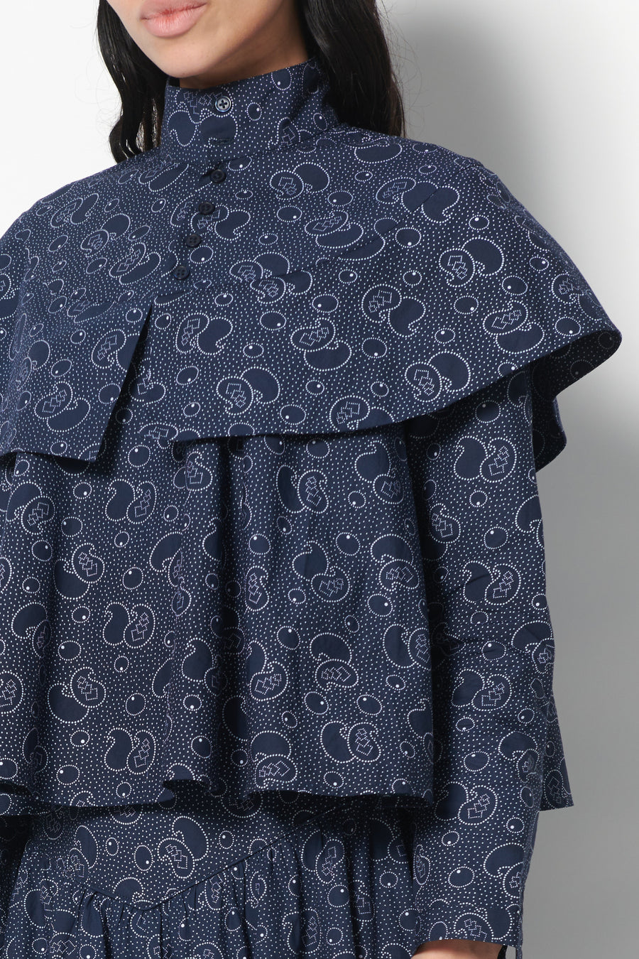 McKinley Top in Midnight Paisley