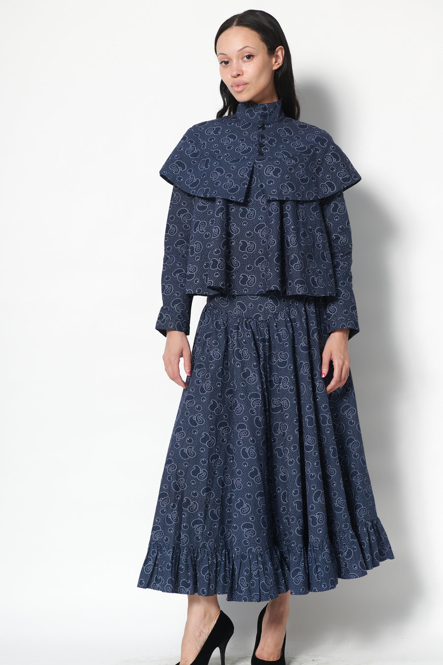 McKinley Top in Midnight Paisley