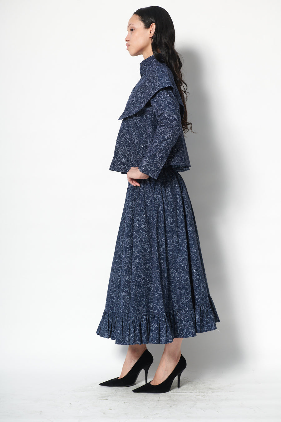 McKinley Top in Midnight Paisley