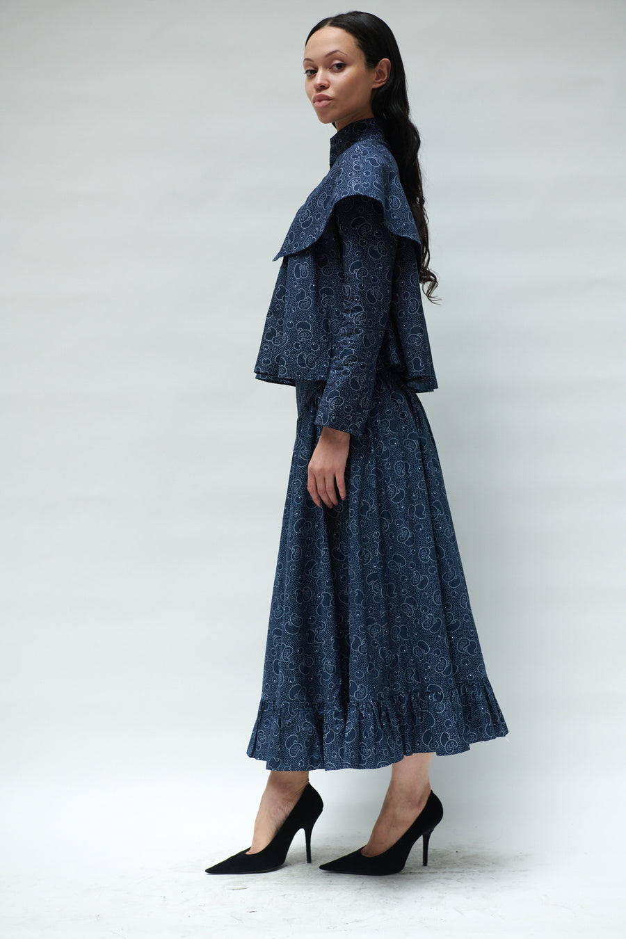 McKinley Top in Midnight Paisley