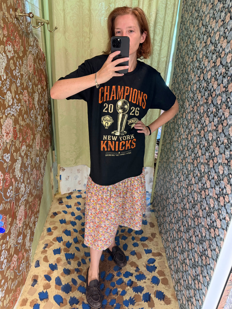 new york knicks jersey dress Double-Sided T-Shirt in Black Multi / Medium gingham active dress Stacees Bridesmaid Dress A-line this stunning piece of Color:PINK-GREEN