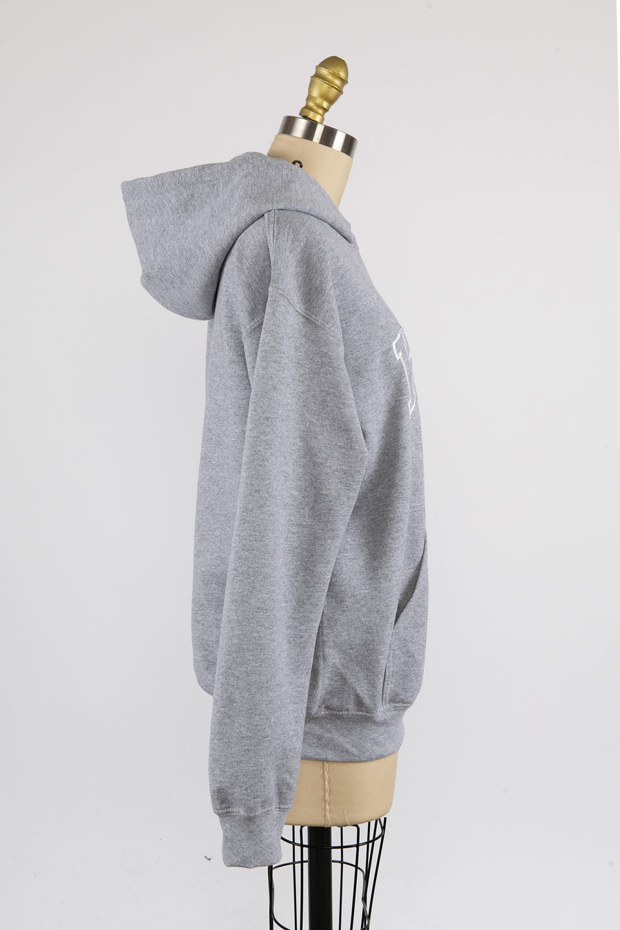 HAG Embroidered Hoodie in Grey