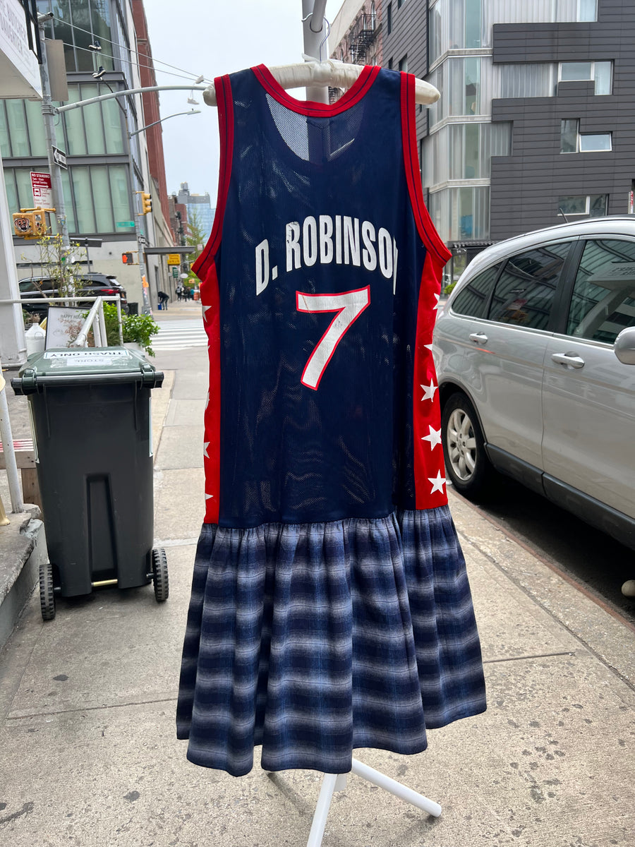BATSHEVA - One-of-a-Kind Vintage USA Basketball Jersey Dress