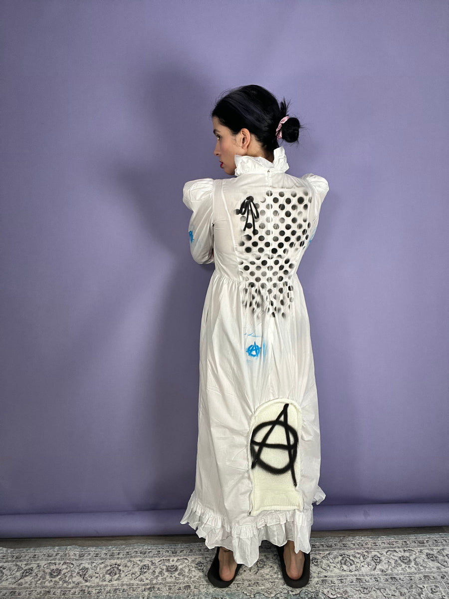 BATSHEVA - Pussy Riot Dress with White Balaclava
