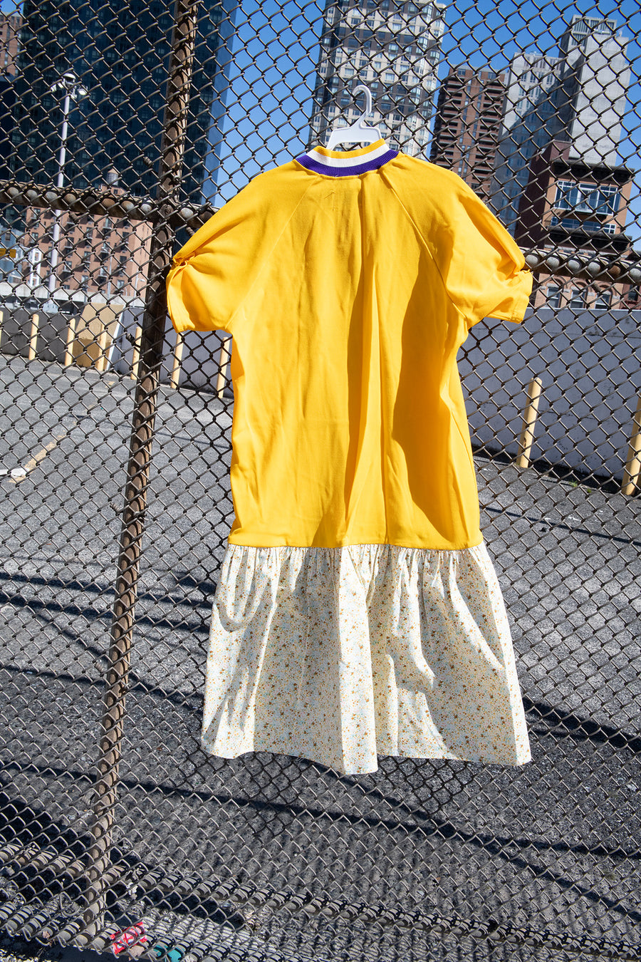 BATSHEVA - One-of-a-Kind Vintage Lakers Jersey Dress