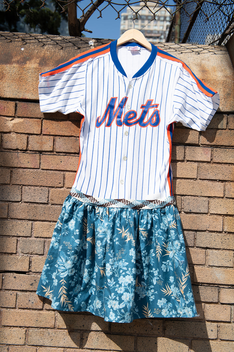 BATSHEVA - One-of-a-Kind Vintage Mets Jersey Dress