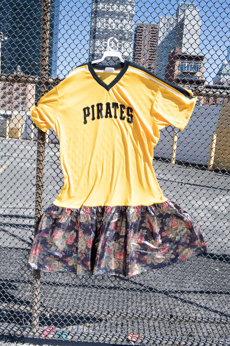 BATSHEVA - One-of-a-Kind Vintage Pirates Jersey Dress
