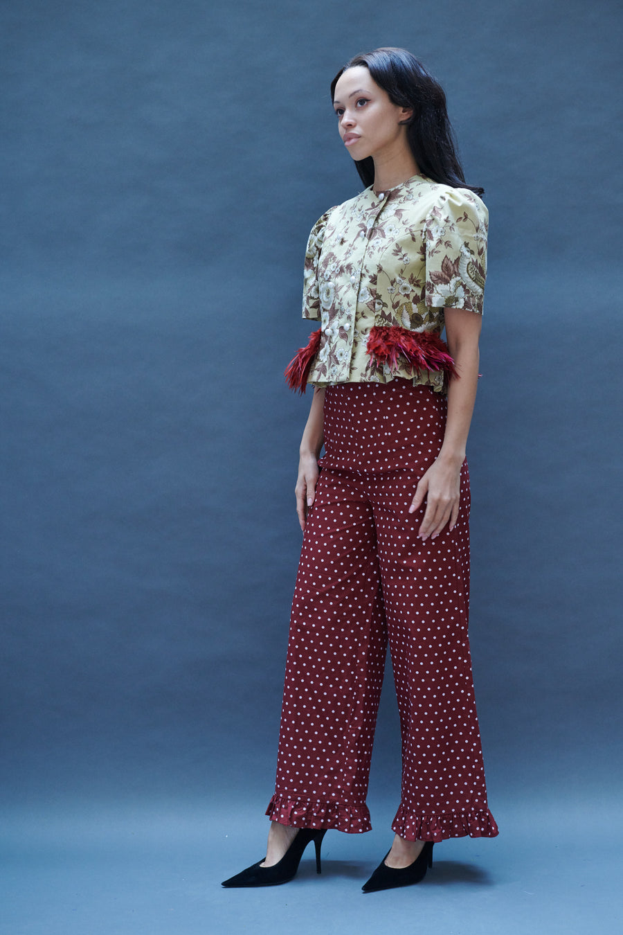 Eva Jacket in Vintage Upholstery