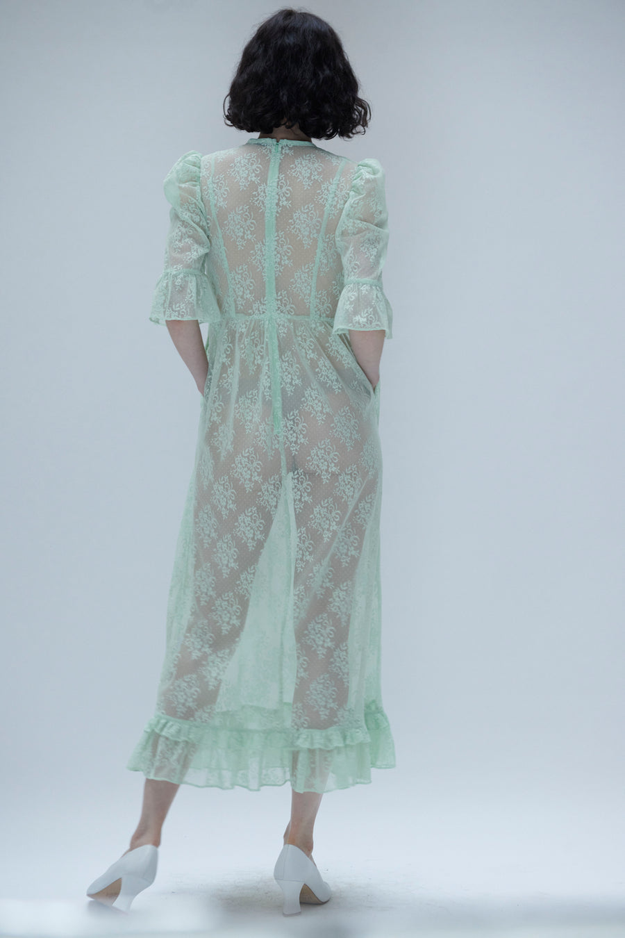 Ella Dress in Mint Lace Ella Dress in Mint Lace