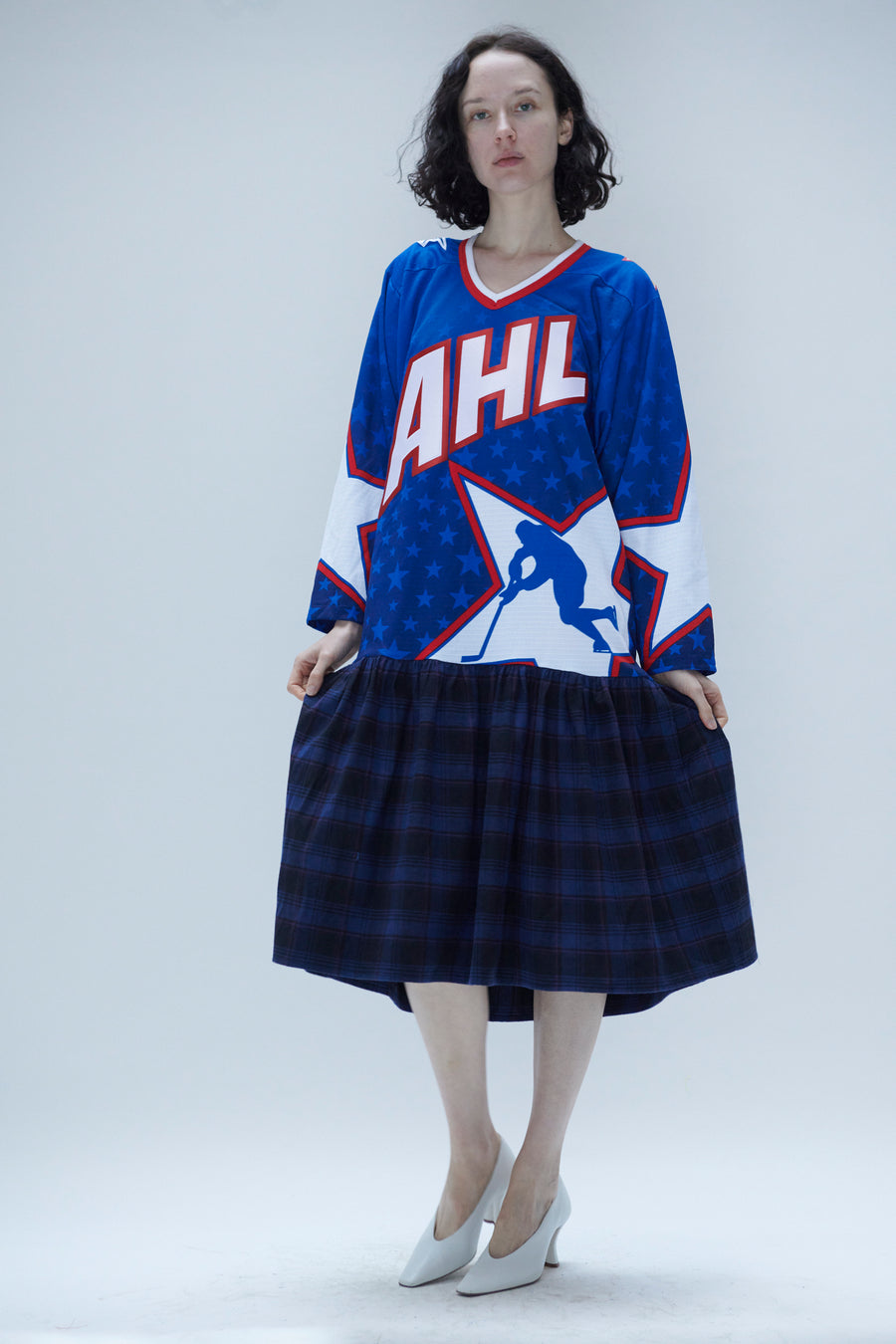 empire waist jersey knit dress Jersey Knit Dress Red