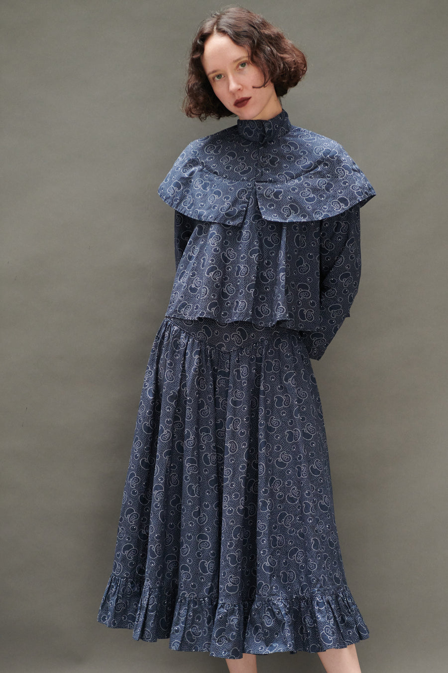 McKinley Top in Midnight Paisley