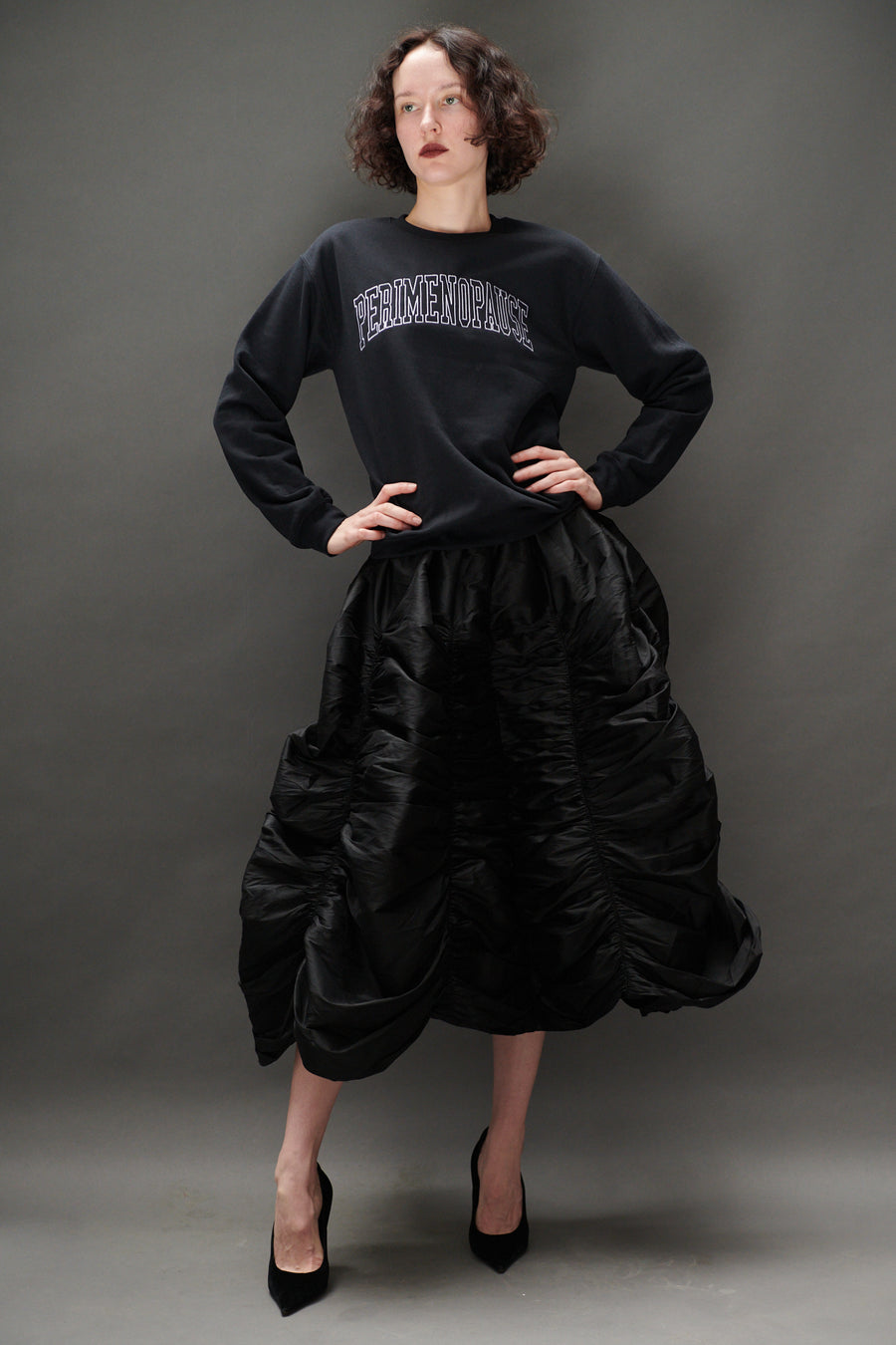 PERIMENOPAUSE Embroidered Sweatshirt