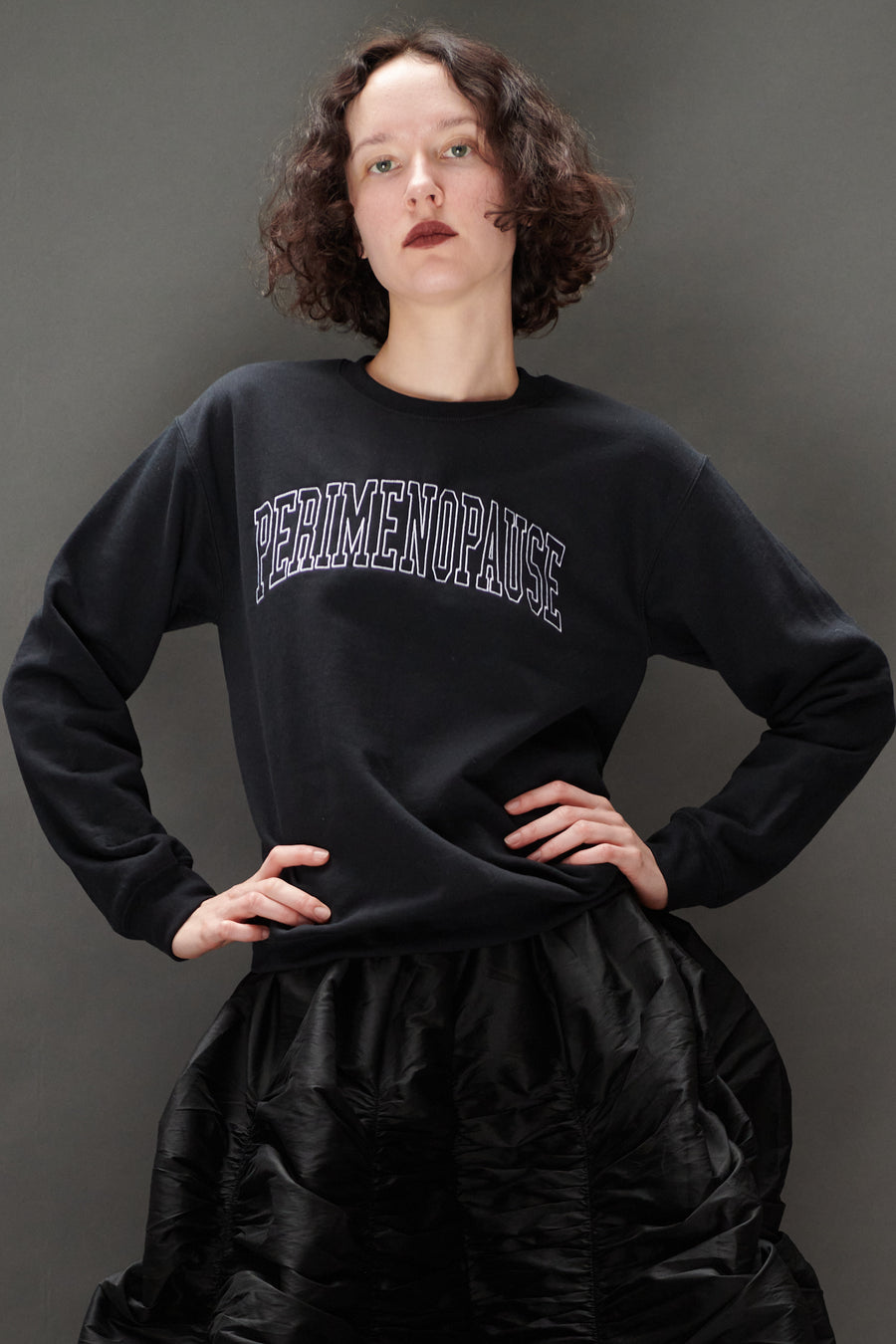 PERIMENOPAUSE Embroidered Sweatshirt