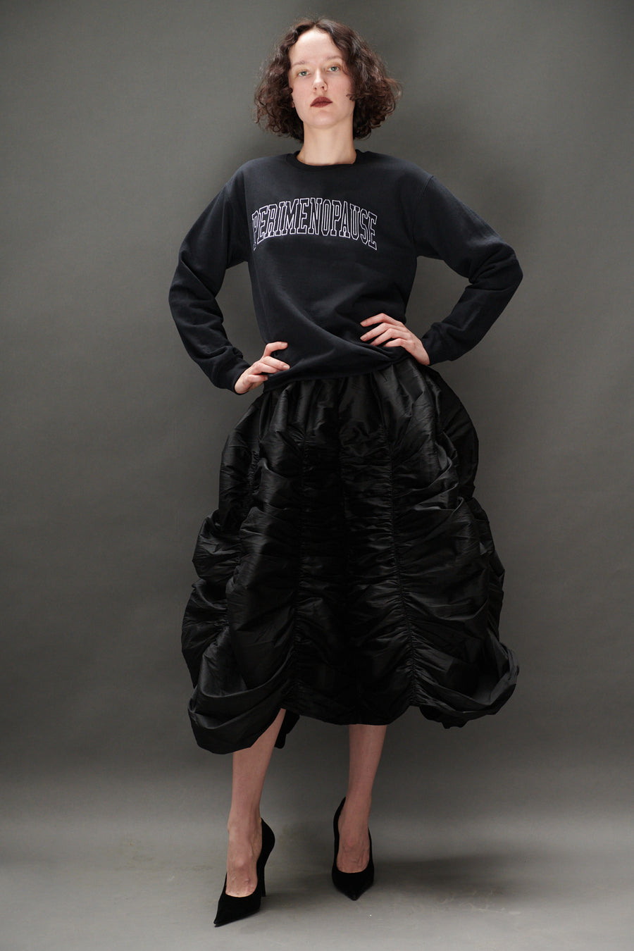 PERIMENOPAUSE Embroidered Sweatshirt