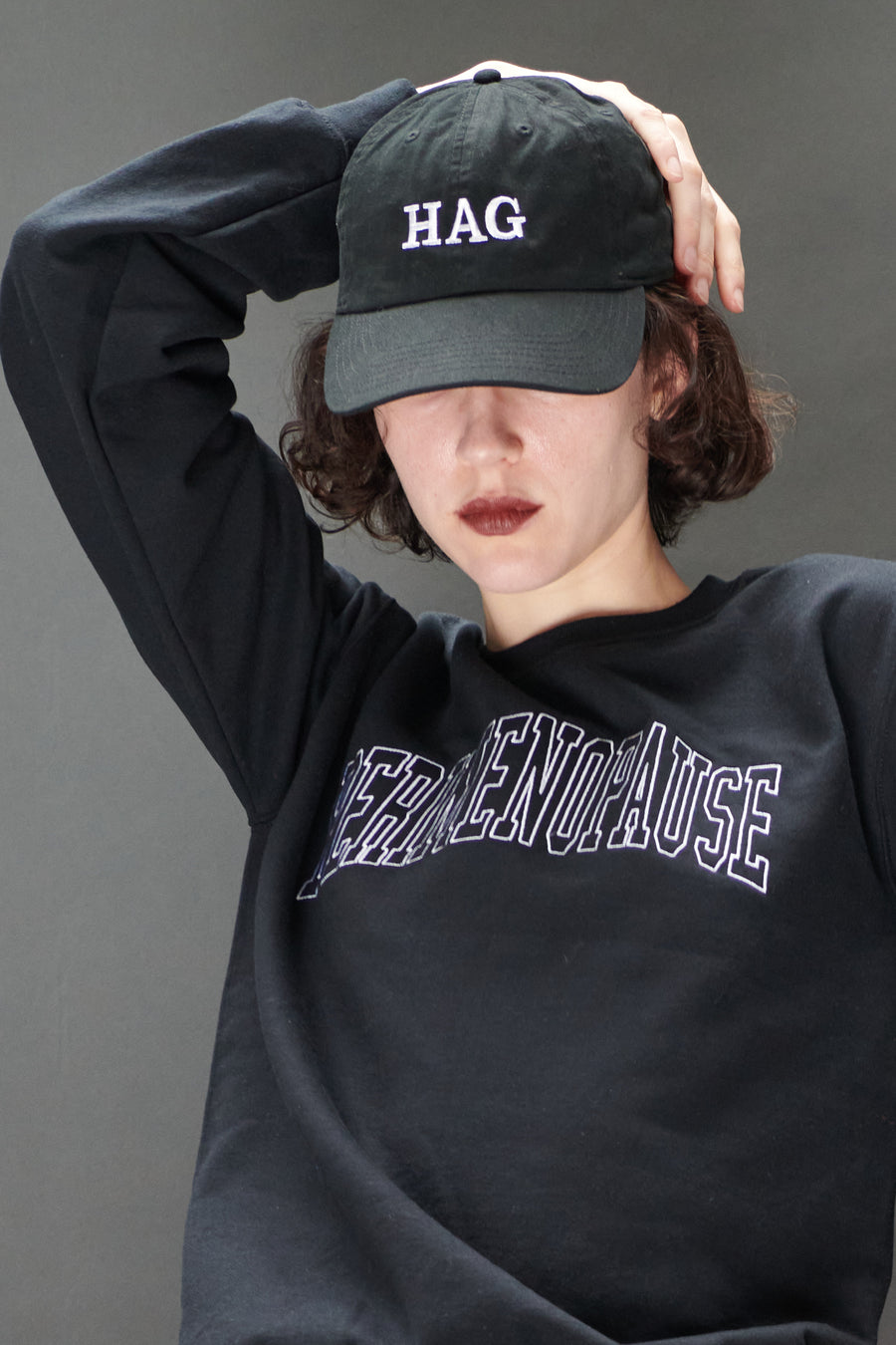 HAG Baseball Cap in Black