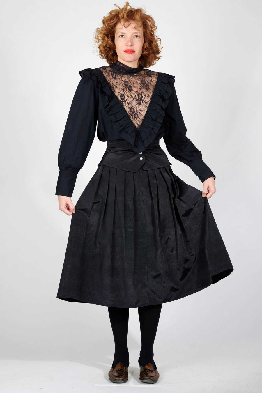 BATSHEVA - Landa Skirt in Black