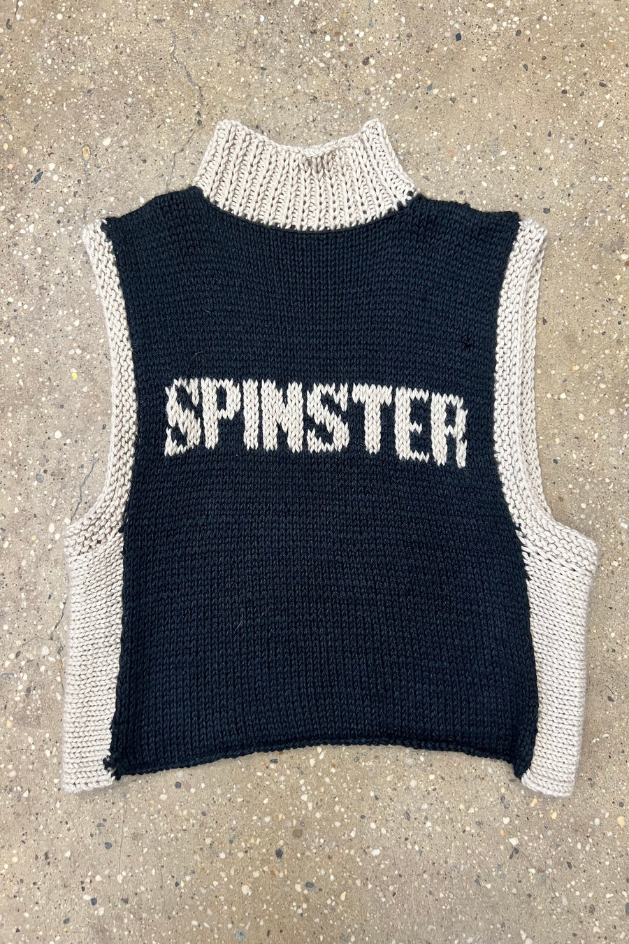 BATSHEVA - Spinster Hand Knit Vest - Pre Order
