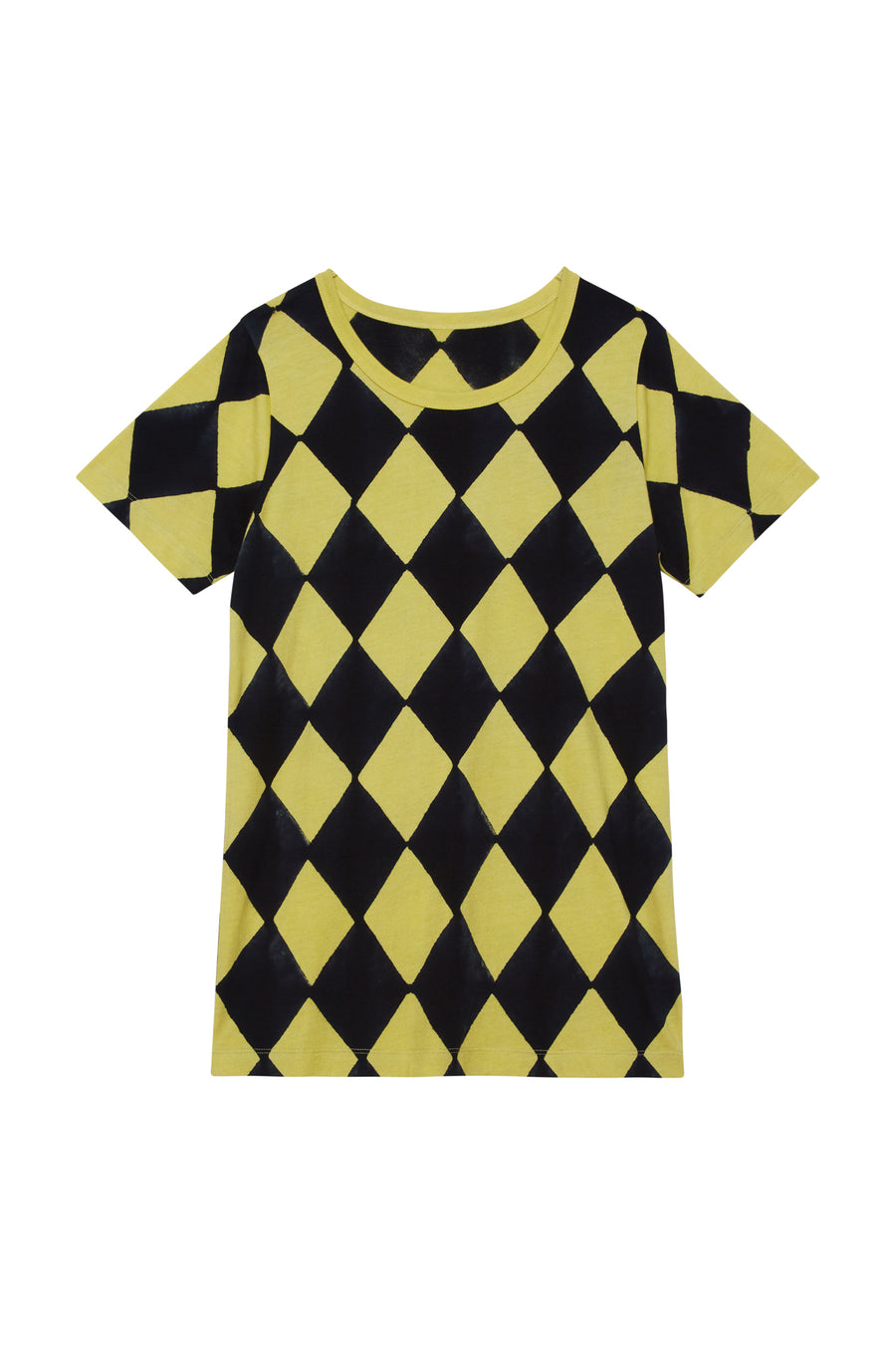 Batsheva T-Shirt in Black & Yellow Daisy